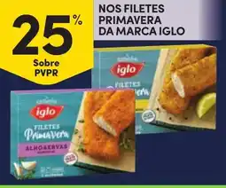 Continente Nos filetes primavera da marca iglo promoção