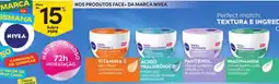 Continente Nos produtos face+ da marca nivea promoção