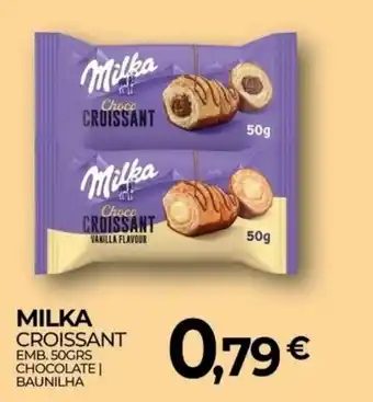 Milka croissant chocolate | baunilha