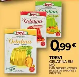 Miranda Supermercados Trevi gelatina em pó promoção