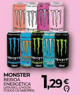 Miranda Supermercados Monster bebida energética promoção