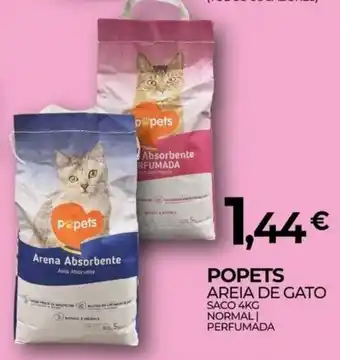 Popets areia de gato