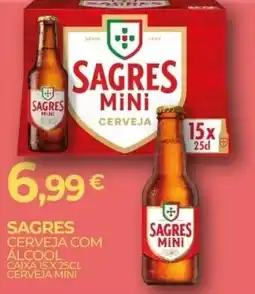 Miranda Supermercados Sagres cerveja com álcool promoção