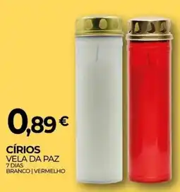 Miranda Supermercados Círios vela da paz promoção