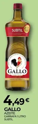 Miranda Supermercados Gallo azeite subtíl promoção