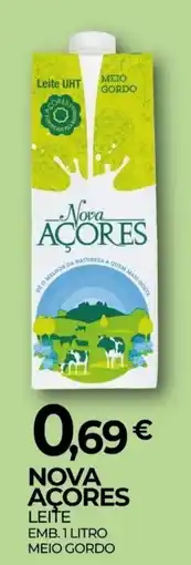 Miranda Supermercados Nova Açores leite promoção