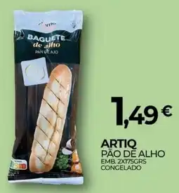 Miranda Supermercados Artiq pão de alho promoção