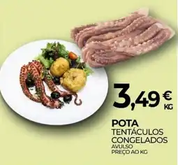 Miranda Supermercados Pota tentáculos congelados promoção
