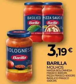 Miranda Supermercados Barilla molhos promoção