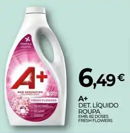 Miranda Supermercados A+ det. líquido roupa fresh flowers promoção
