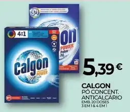Miranda Supermercados Calgon pó concentrado anticalcário promoção