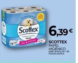 Miranda Supermercados Scottex papel higiénico promoção