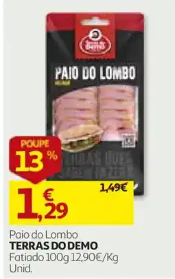 Auchan Paio do lombo terras do demo promoção
