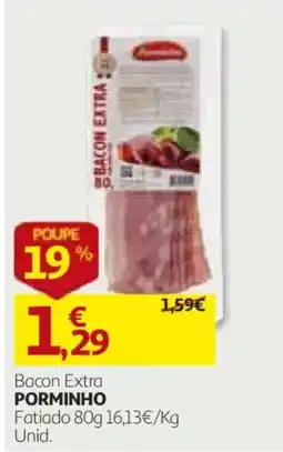 Auchan Bacon Extra Porminho promoção