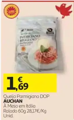 Auchan Queijo Parmigiano DOP Auchan promoção