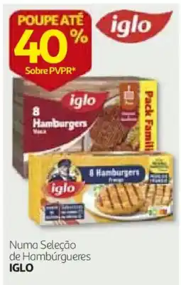 Auchan Hambúrgueres iglo promoção