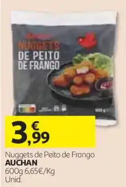 Auchan Nuggets de peito de frango auchan promoção