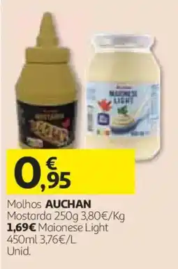 Auchan Molhos AUCHAN promoção
