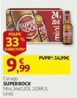 Auchan Cerveja Superbock promoção