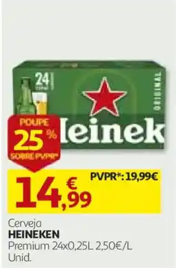 Auchan Cerveja Heineken Premium promoção