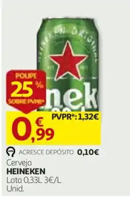 Auchan Cerveja Heineken promoção