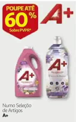 Auchan A+ numa seleção de artigos promoção