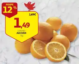 Auchan Laranja Auchan promoção