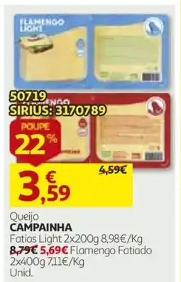 Auchan Queijo Campainha promoção