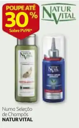 Auchan Numa Seleção de Champôs Natur Vital promoção