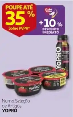 Auchan Numa Seleção de Artigos Yopro promoção