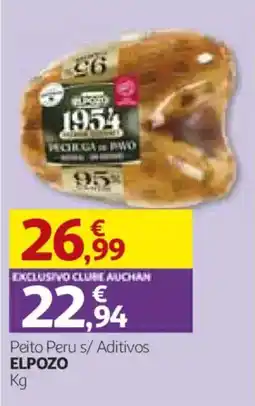 Auchan Peito Peru s/ Aditivos Elpozo promoção