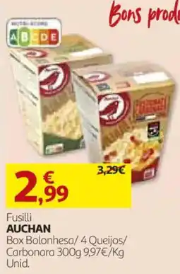 Auchan Fusilli auchan promoção