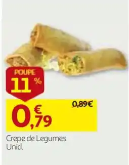 Auchan Crepe de Legumes promoção