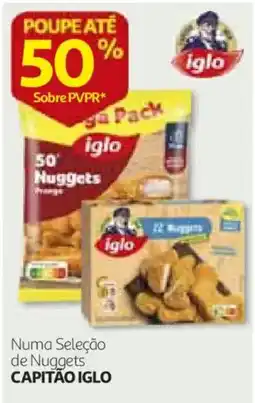Auchan Numa Seleção de Nuggets Capitão Iglo promoção