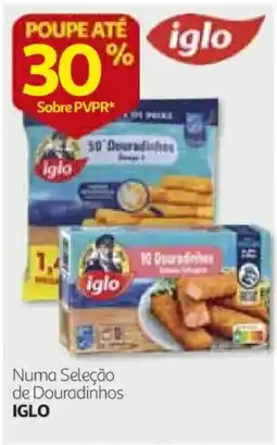 Auchan Numa Seleção de Douradinhos Iglo promoção
