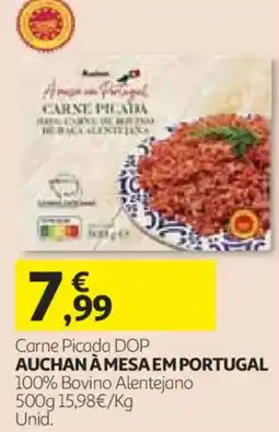 Auchan Carne Picada DOP Auchan à Mesa em Portugal promoção