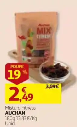 Auchan Mistura Fitness Auchan promoção