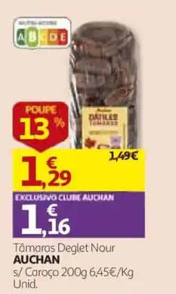 Auchan Tâmaras Deglet Nour Auchan promoção
