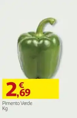 Auchan Pimento Verde promoção