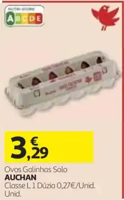 Auchan ovos galinhas solo auchan promoção