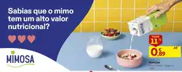 Auchan Leite UHT Mimosa promoção