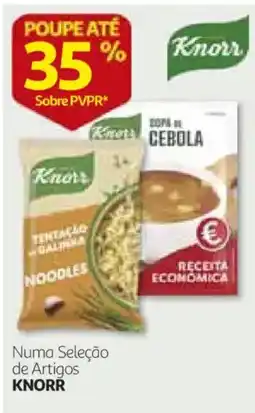 Auchan Knorr tentação da galinha noodles promoção