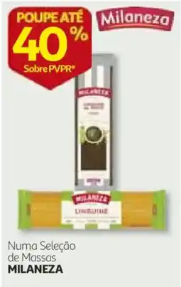 Auchan Numa Seleção de Massas Milaneza promoção