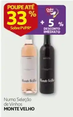 Auchan Numa Seleção de Vinhos Monte Velho promoção