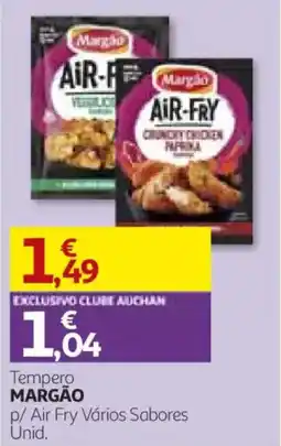 Auchan Tempero margão p/ Air Fry Vários Sabores promoção
