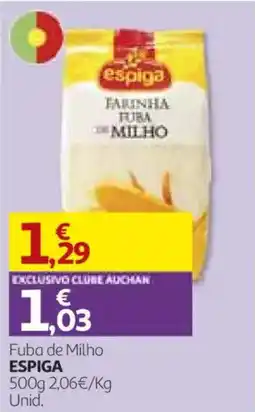 Auchan Fuba de Milho Espiga promoção
