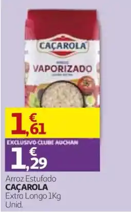 Auchan Arroz Estufado Caçarola Extra Longo promoção