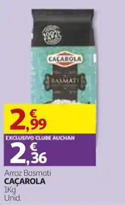Auchan Arroz Basmati Caçarola promoção