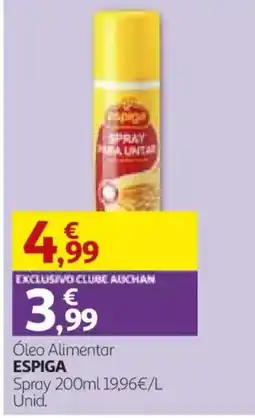 Auchan Óleo Alimentar Espiga promoção