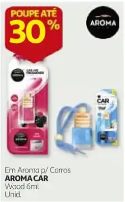 Auchan aroma car wood 6ml promoção